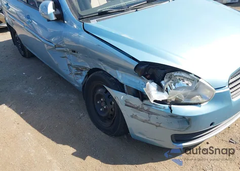 2009 Hyundai Accent Gls from USA, damaged, VIN KMHCN46C59U293810